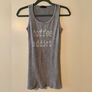 Coffee Addict tank top